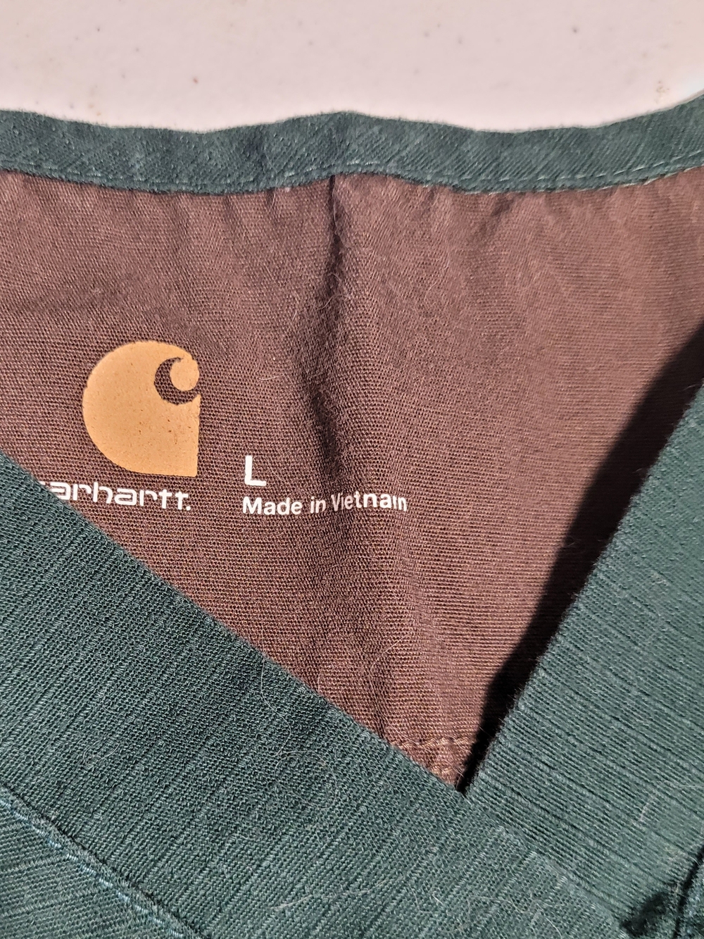 Carhartt Men’s Dark Green Utility Cargo Scrub Set - Picture 3 of 8